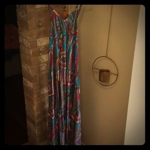Tommy Hilfiger paisley Maxi dress size medium
